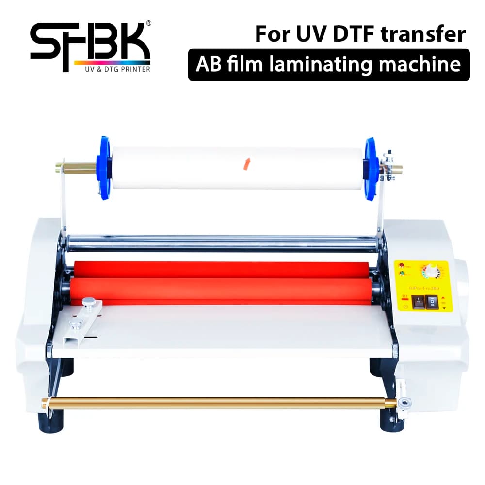 A3 A4 UV DTF Lamination Machine Automatic Covering A B film suitable for printing of AB roll lamination film adhesives with logo