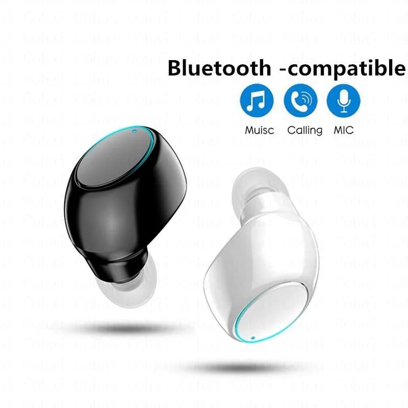 Bluetooth 5.0 headphones Mini X6 waterproof TWS headphones for mobile phone Xiaomi Sport headphones speaker music
