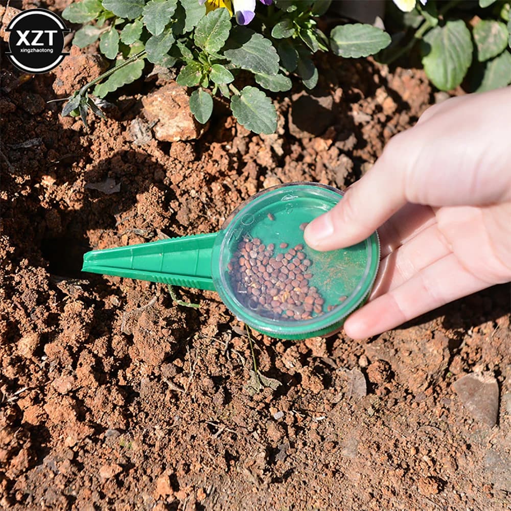 Plant Seed Separator 5 File Adjustable Plant Seed Steering Wheel Flower Grass Plant Sewing Machine Garden Semi Multifunctional Dispenser