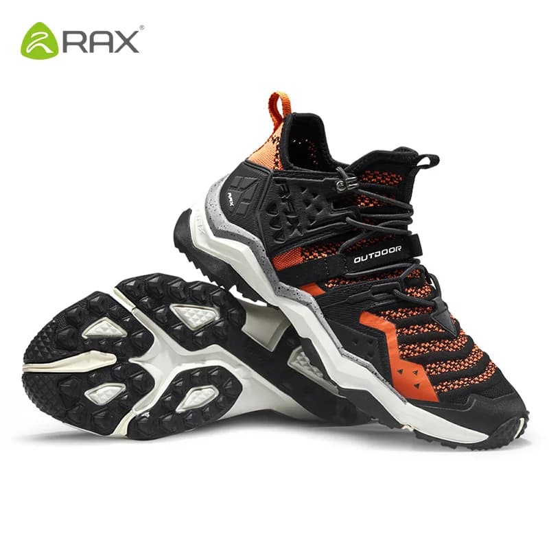 Rax Men's Trekking Shoes Spring New Breathable Outdoor Sport Sneakers for Men Mountain Shoes Trekking Shoes Men