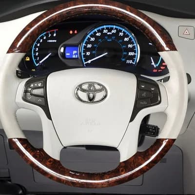 For Toyota Highlander sienna modification parts inner flyer in grain grain leather fishing DIY imitation