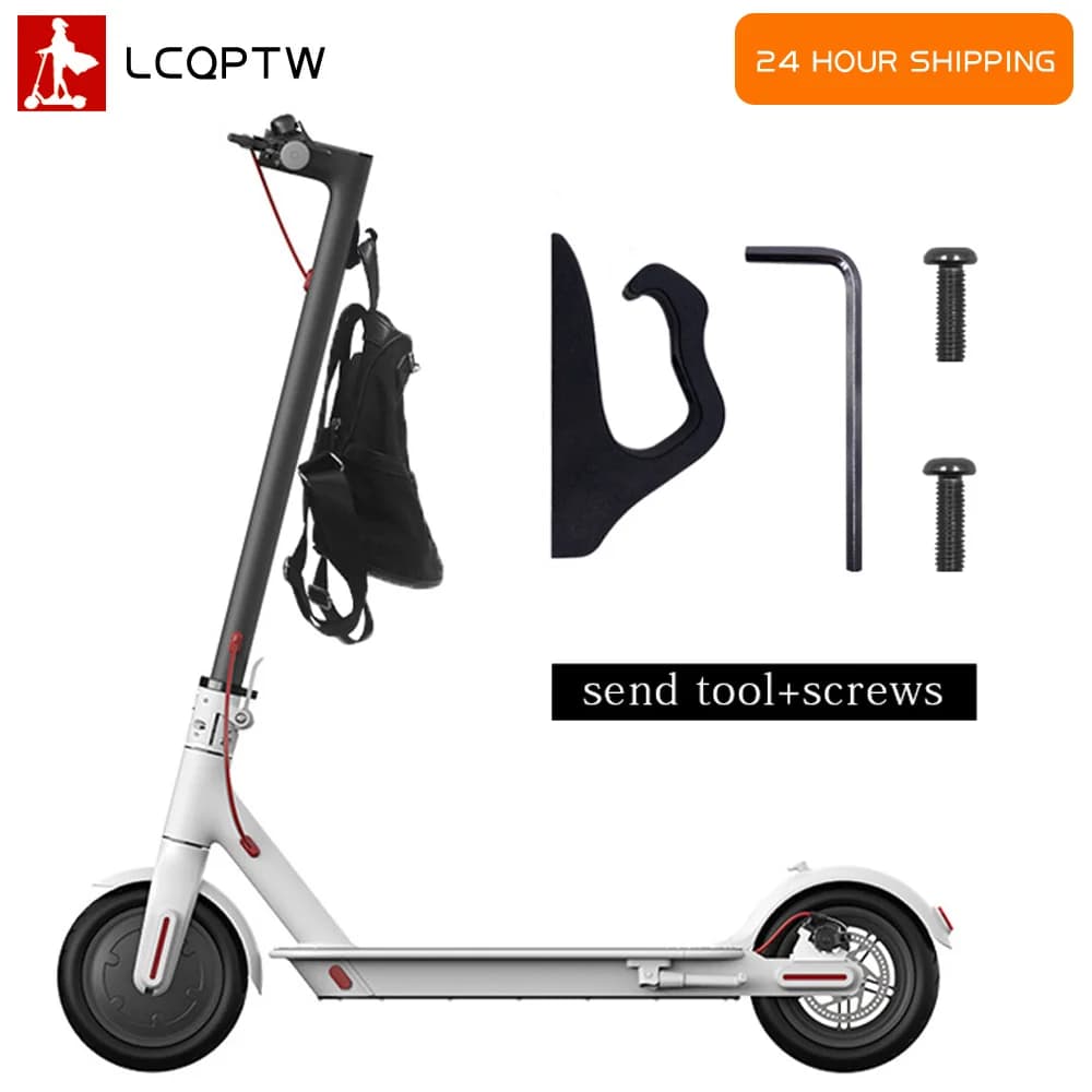 Gancio appendiabiti portatile accessori gancio anteriore per Xiaomi Mijia M365/M187/Pro pro2 scooter fornitura viti elettriche strumenti di stoccaggio