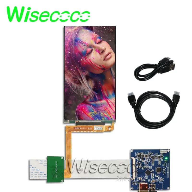 Wisecoco 6 inch 2K LCD LS060R1SX01 Display 2560x1440 3D Printer Panel 3D Controller Card MIPI Screen DIY Projector