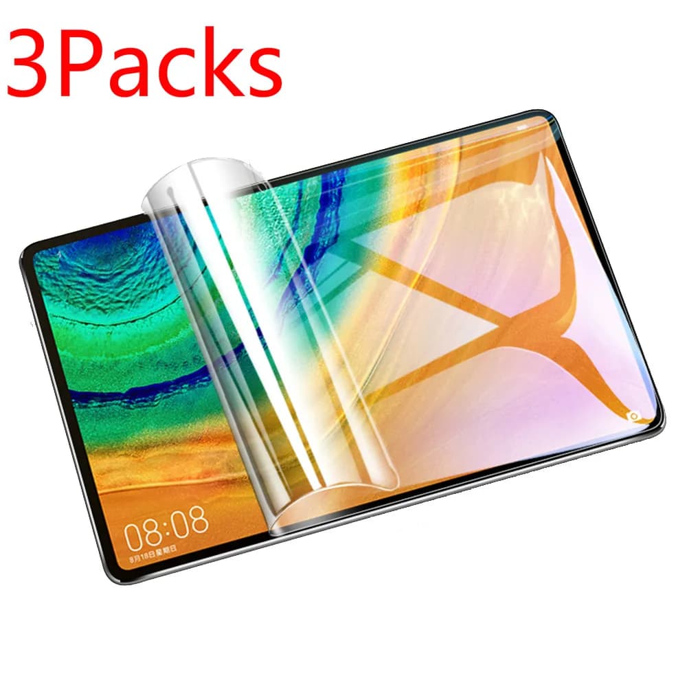 3 confezioni di protezione morbida per schermo in PE per Huawei MatePad T10S 10.1 pollici T10 9.7 pollici 2020 AGS3-L09 AGS3-W03 pellicola protettiva per tablet
