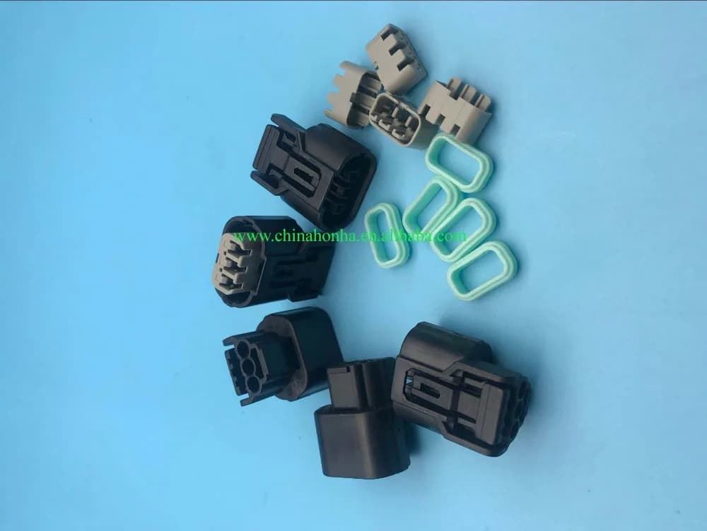 Spedizione gratuita 3pin spina per auto impermeabile Kit di riparazione cablaggio originale per elemento per connettore CR-V 6189-0887 per Sumitomo