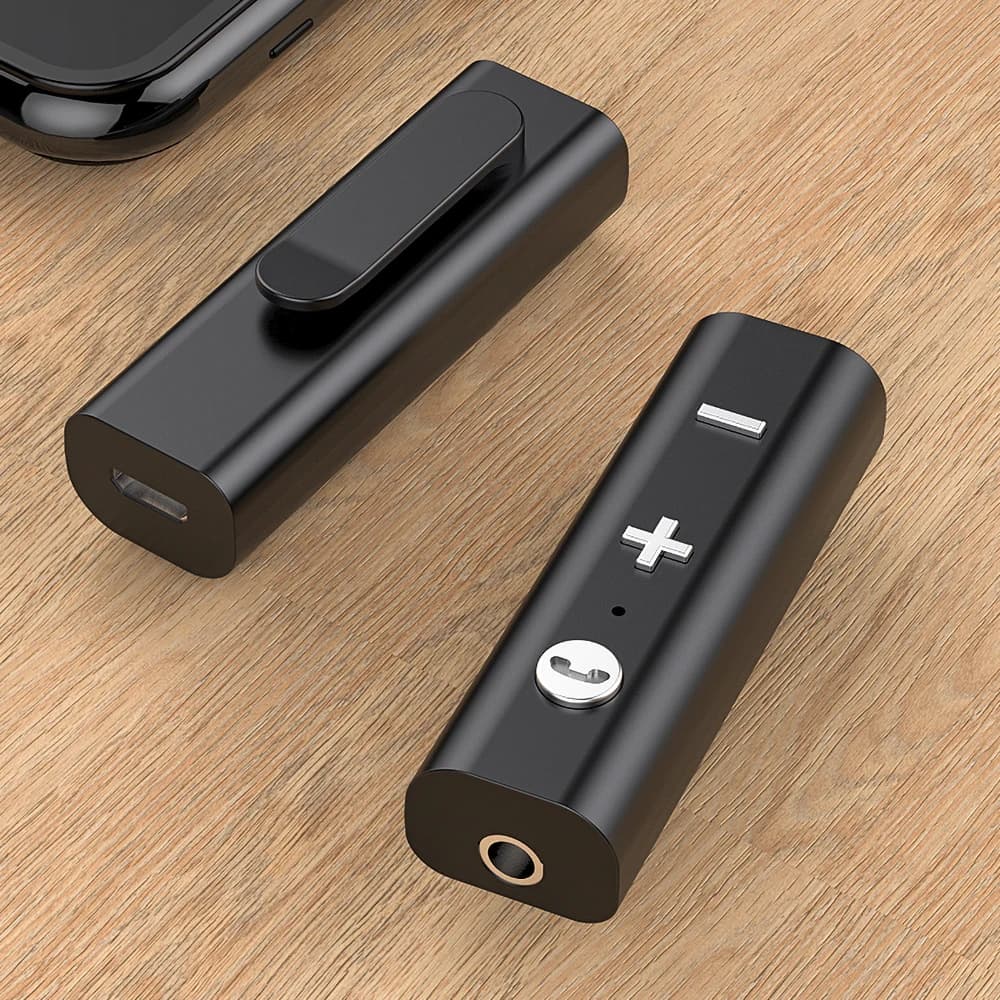 Kebidu Bluetooth 5.0 audio receiver with 3.5 mm jack for earphone Bluetooth Aux wireless adapter Audio transfer for headphones