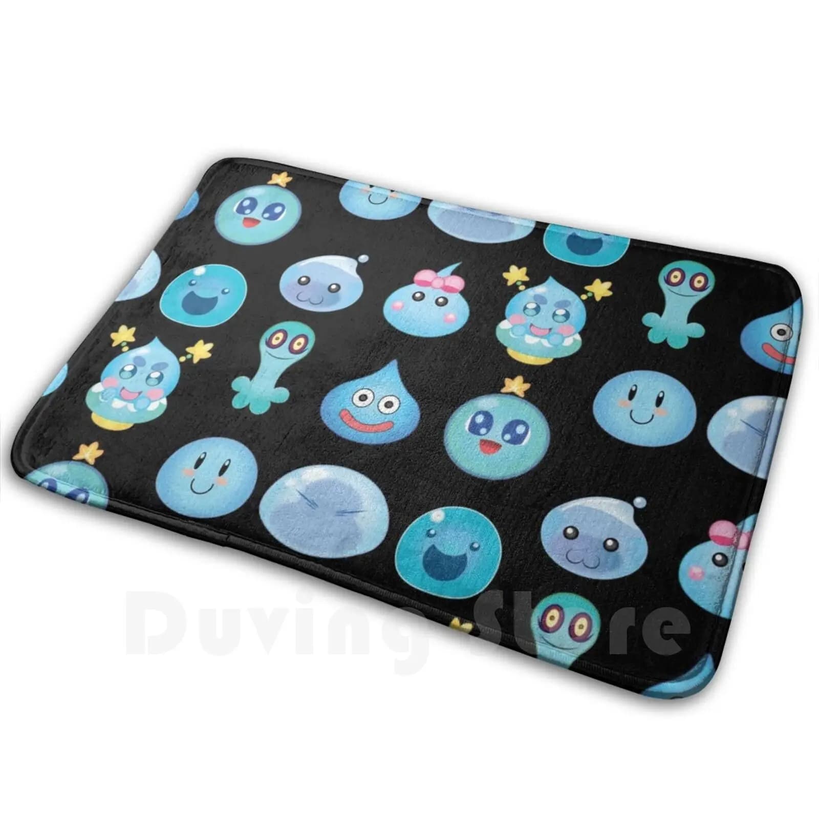 Blue Slime Buddies Mat Tappeto Tappeto Tappetini antiscivolo Camera da letto Poring Ragnarok Online Hope Chan Rimuru Tempest Rimuru Tensura
