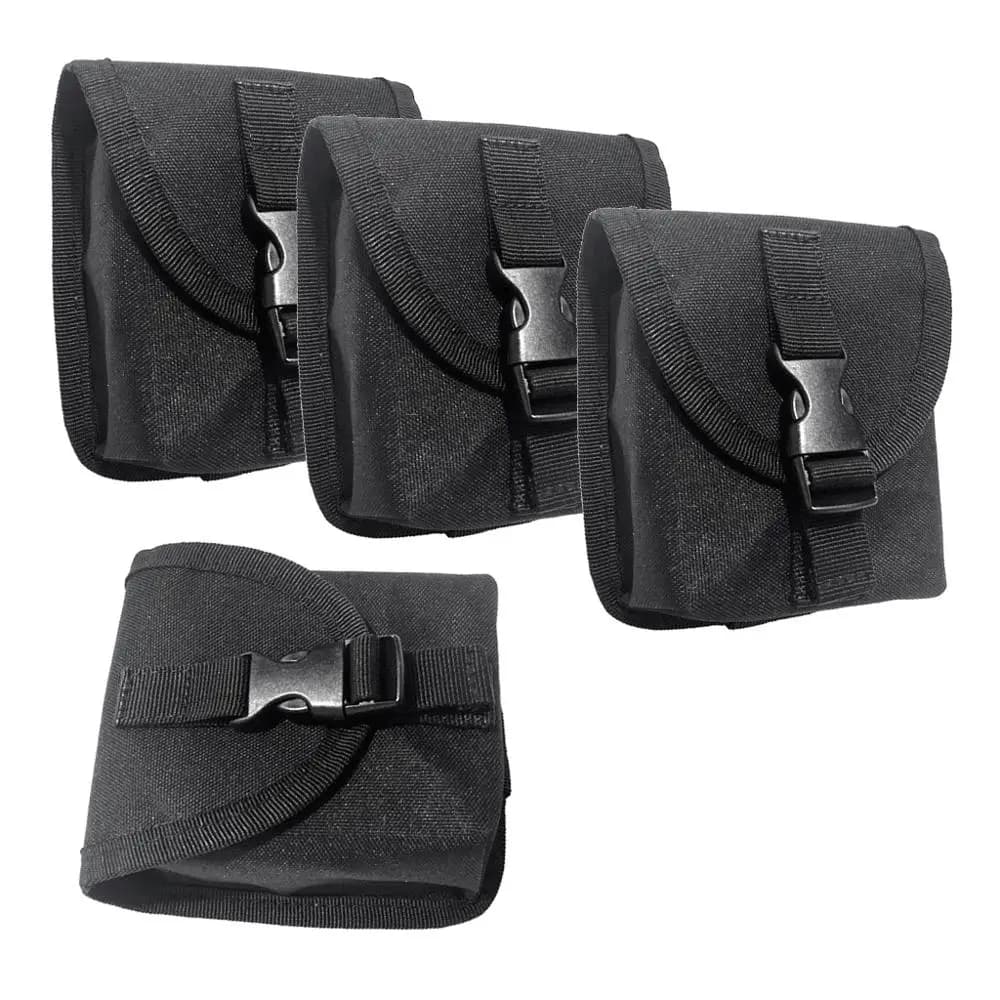1-4pcs tasca per cintura di ricambio per immersioni subacquee con fibbia a sgancio rapido accessori per immersioni tascabili in Nylon 600D