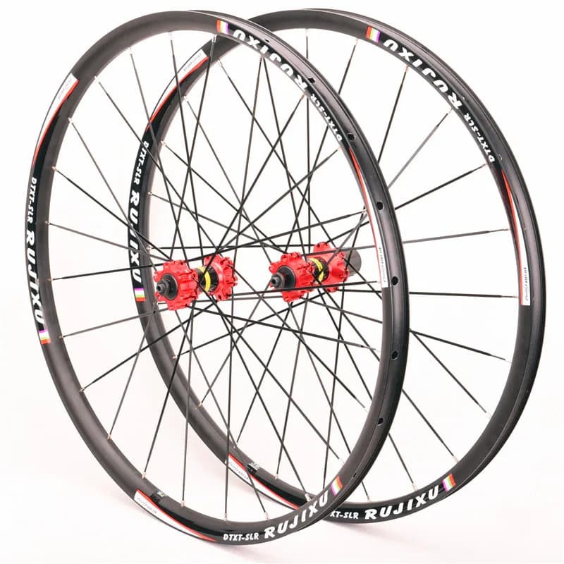 Mountain Bike MTB Super leggero 26 27.5 29 pollici set ruote freno a disco cuscinetto sigillato ruote in lega a sei fori set ruote piatto