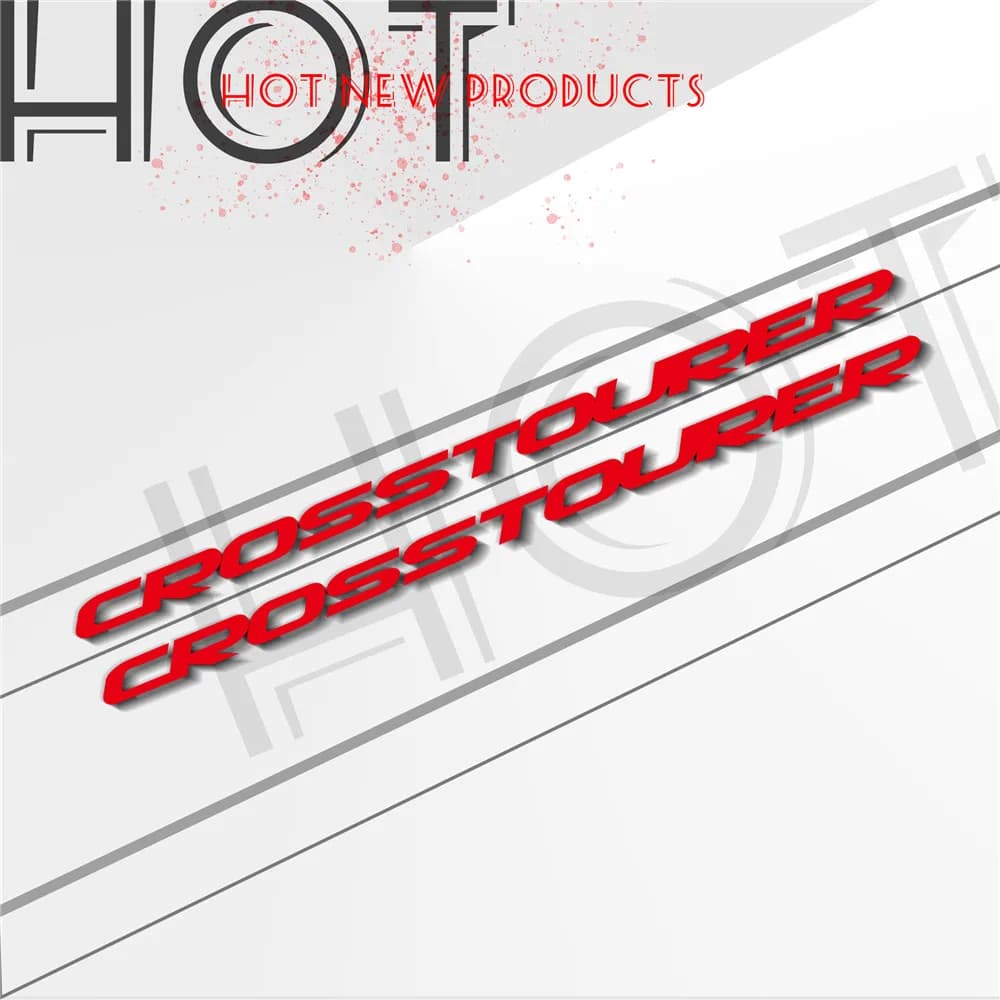 Stickers Motorcycle bicycle fuel tank sticker wheel helmet MOTO waterproof reflective for Honda CROSSTOURER crosstourer 1200