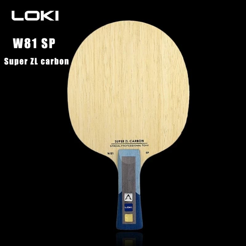 LOKI W81 Super ZLC Blade from Ping-Pong inner layer aramide racket from Ping Pong carbon fiber for ring with quick attachment