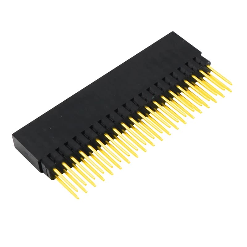 GPIO connector 40 pin 2x20 pin (40 pin) extra high stackable female header for Raspberry Pi A+ Pi model B+ Pi 2 3 4B with acrylic base