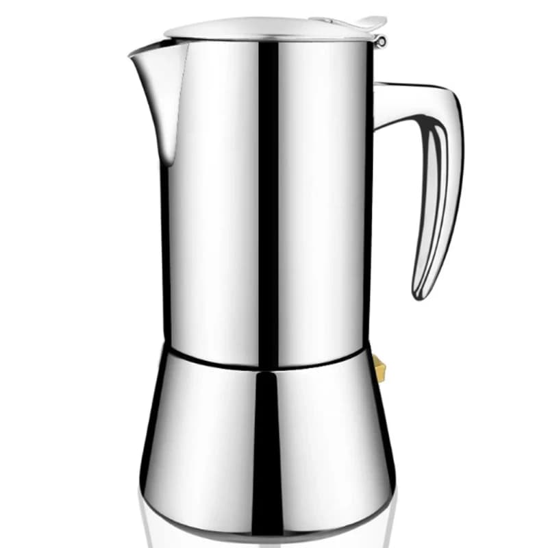 Moka Pots 200ML/300ML Coffee Pot Stainless Steel Coffee Maker Kitchen Coffee Percolator Drink Kettle