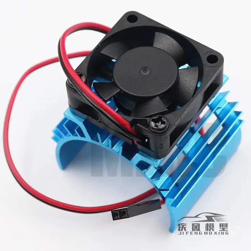 Motore Dissipatore di Calore Ventola Rc 540 550 Auto Elettrica Brushless Dissipatore di Calore Copertura di Raffreddamento Per 1:10 Hsp 94188 Rc Auto 3650 3660 Motore Wltoys