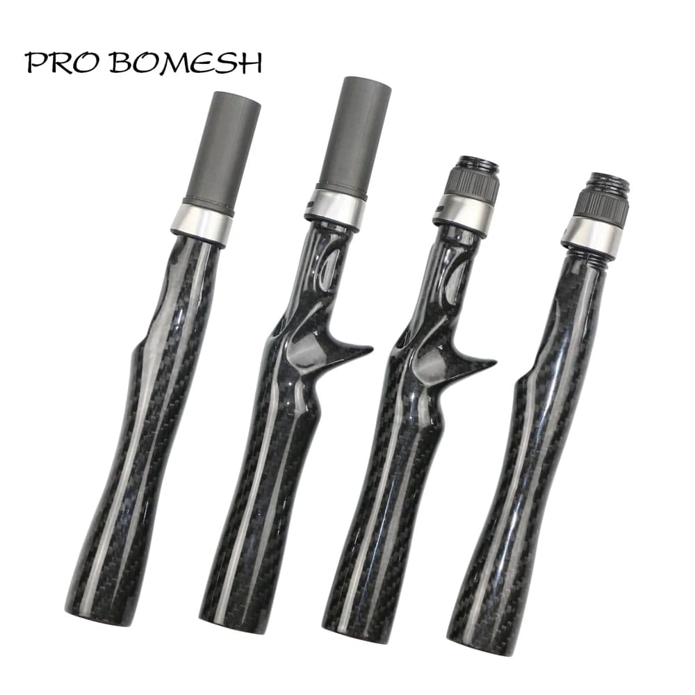 Pro Bomesh Taper Full Carbon Reel Seat Grip con Fuji KDPS/ASH DPS/ASH DIY trota canna da pesca componente da costruzione accessorio di riparazione