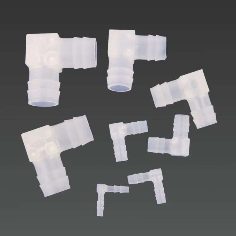 5 ~ 200 pz 4 ~ 20mm PP connettore a gomito acquario raccordi serbatoio pompa aria aeratore giunto giardino irrigazione adattatore per tubo medico