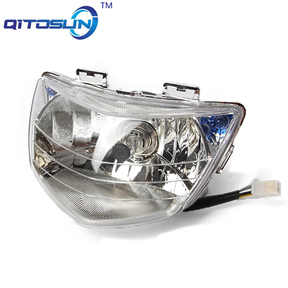 Faro moto scooter H4 modificato faro con lampadina alogena a LED per indirizzo V125G CF46A luce V125 luce