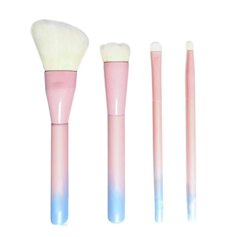 4 pieces Set of Cosmic Makeup Brushes Bb Cream Loose Power Fard Umbrella Cipria Blush Guancia Tool Sale