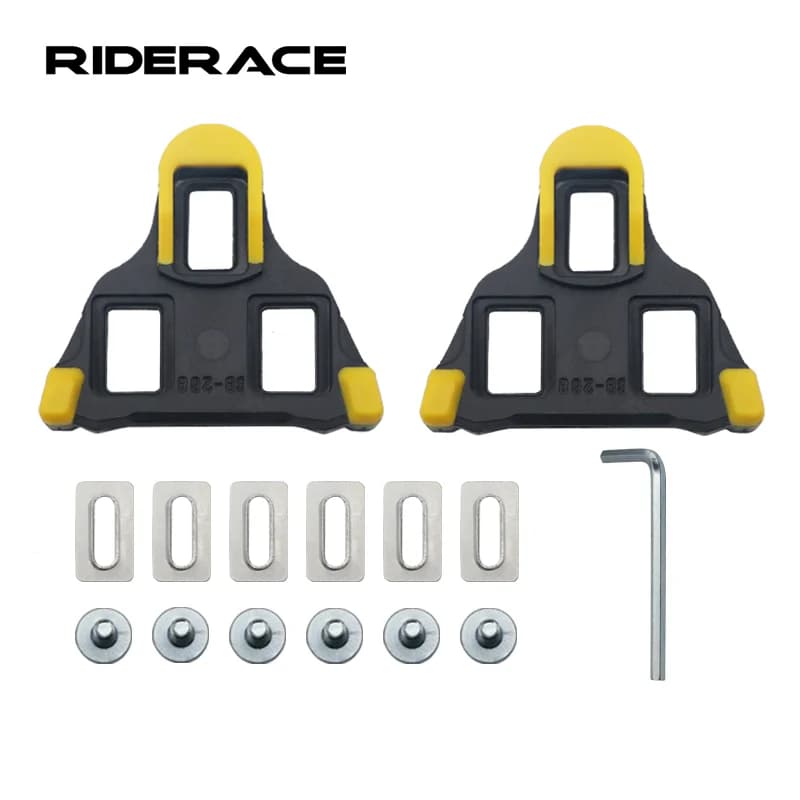 1 paio di tacchette per pedali per bicicletta Mountain Road Bike Shoe Pedali autobloccanti universali Accessori per ciclismo per Shimano SH-11 SPD-SL
