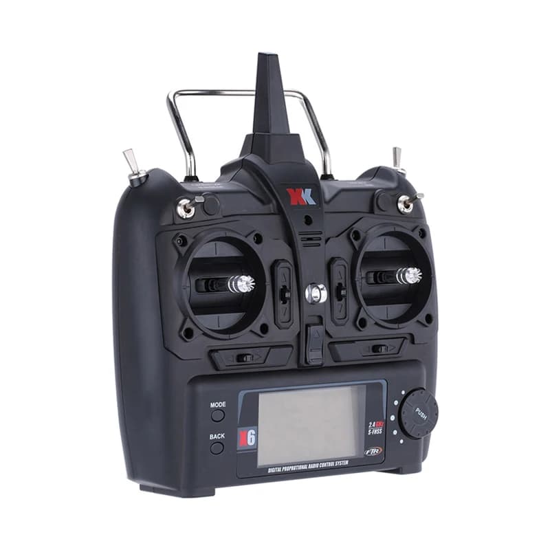 Telecomando X6 compatibile con trasmettitore XK per parti di elicotteri WL K100 K110 K123 K124 RC