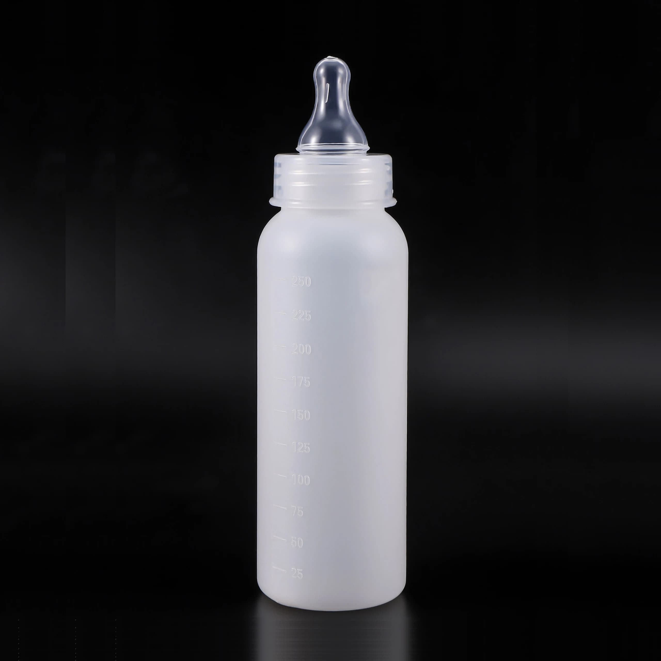 250ml Pet Feeding Bottle Veterinary Piglet Lamb Feeding Bottle Puppy Feeding Bottle Silicone Pacifier Food Grade Material 1 Pc