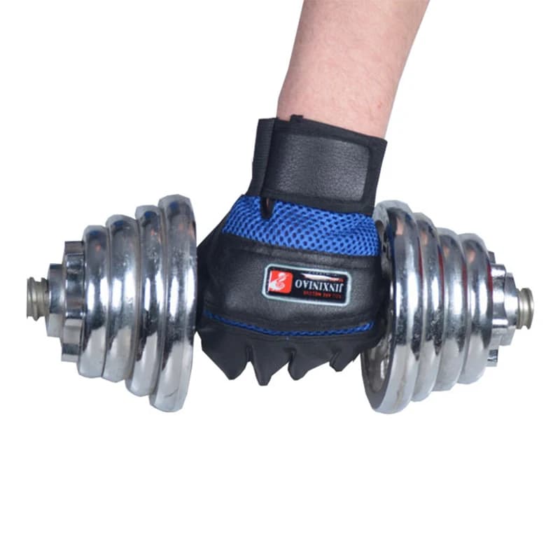 Bodybuilding Training Gloves for Gym Sports Weightlifting Training Exercise Boxing Solve Back Bounce Sand Bags with Pump