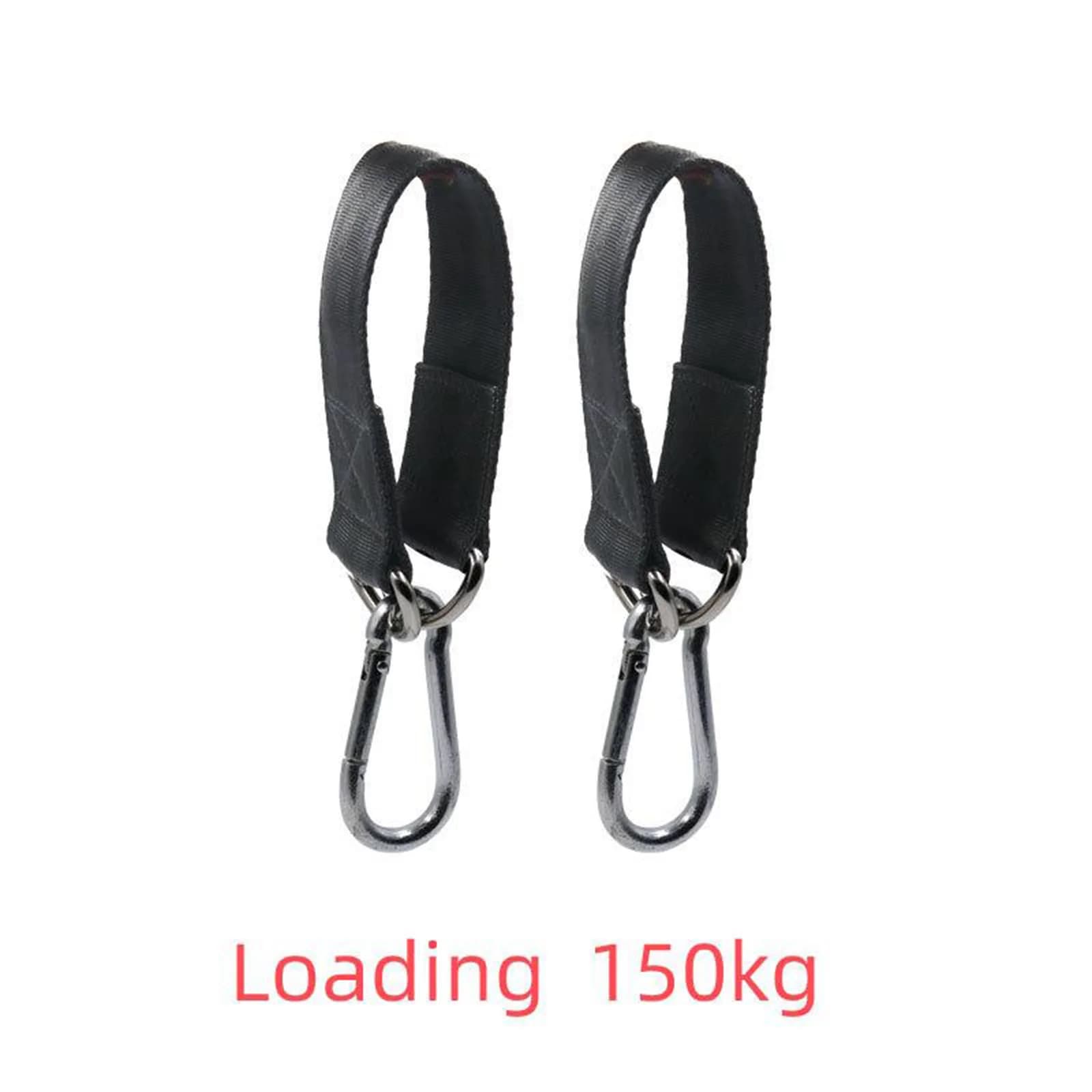 150 Kg hanging strap kit for swing gym hanging straps with D hooks