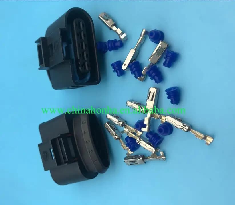 1/2/5/10/20 pz/lotto 5 Pin/Way MAF Massiccio Flusso D'aria Connettore MK4 TDI ALH 1J0 973 999 A