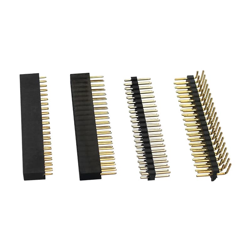 GPIO Raspberry Pi header kit 20 x 2 pin right angle GPIO header for Raspberry Pi Zero / 4B / 3B+ / 3B / 3A+