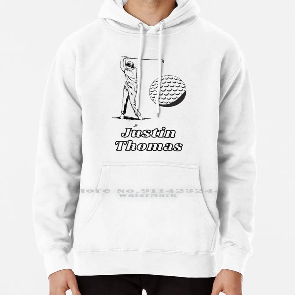 Justin Thomas felpa con cappuccio maglione 6xl cotone Justin Thomas golfista Rickie Fowler golf Spieth Pga Tour Funny Koepka Masters Dustin