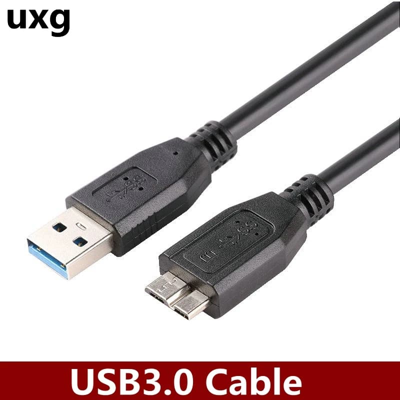 Cavo USB 3.0 da tipo A A Micro B cavo di sincronizzazione dati veloce USB3.0 per disco rigido esterno HDD Samsung S5 30cm 50cm 100cm