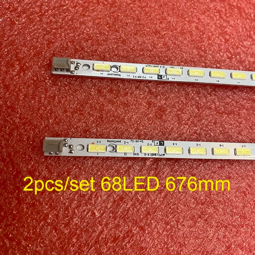 Striscia di retroilluminazione a LED per SONY KLV-60EX640 Sharp LC-60LE740E LE60A5000 LCD-60NX550A LCD-60NX255A LCD-60LX540A 60LX640A 60LX750A
