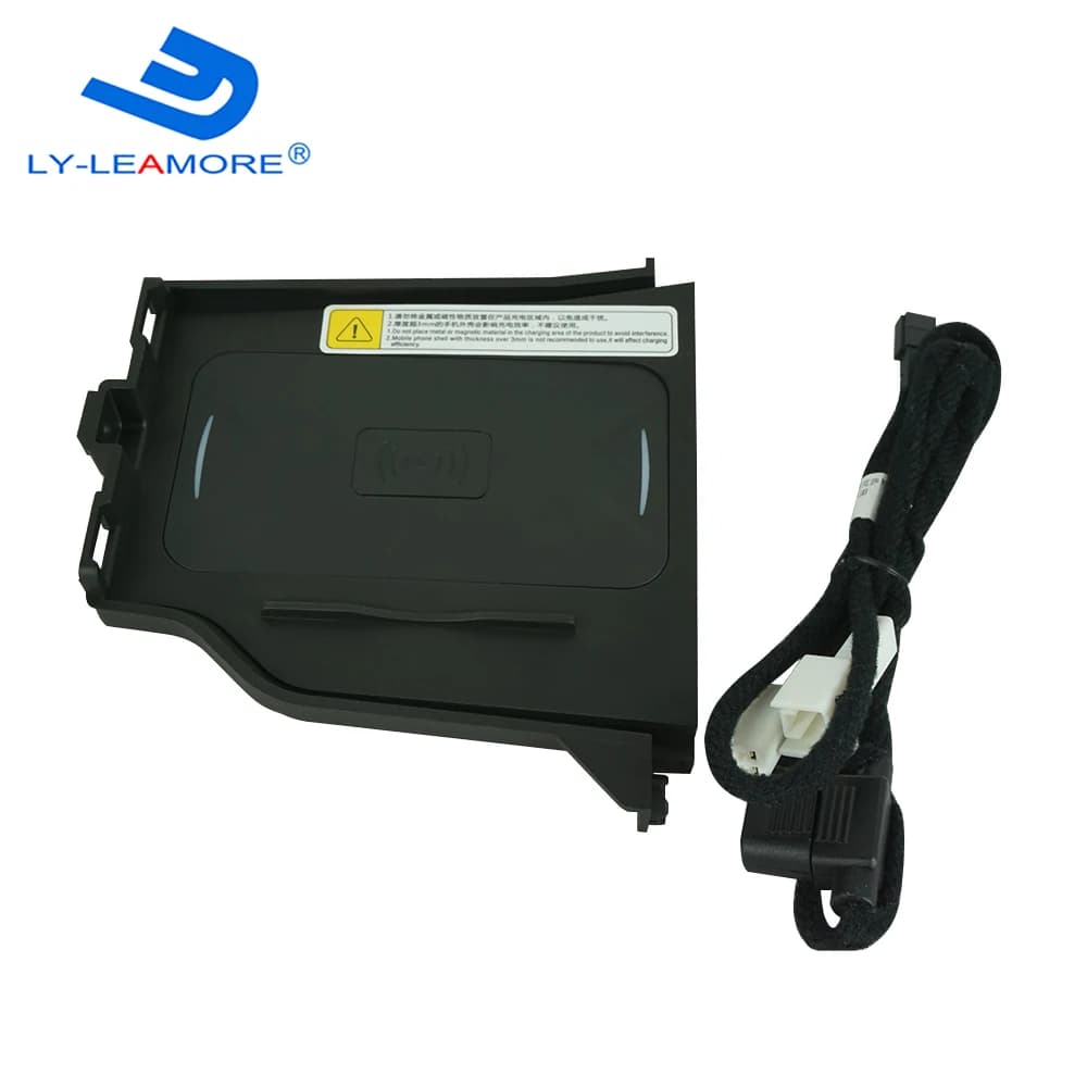Caricabatterie per telefono di ricarica Wireless QI per auto Leamore 10W per Landcruiser Land Cruiser 2016-2020 accessori auto