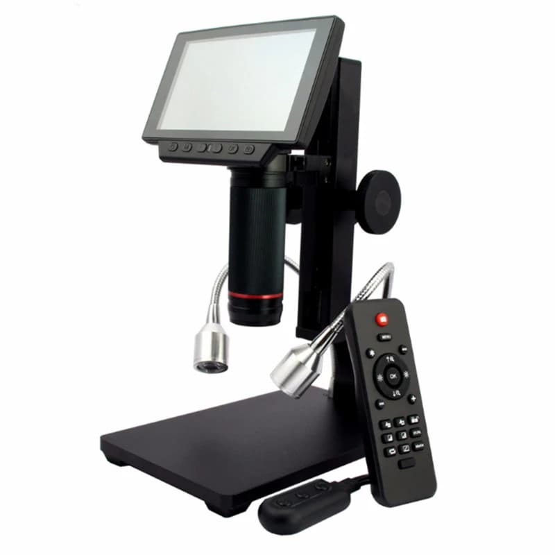 Strumento di riparazione per microscopio elettronico per fotocamera industriale Foto video di misurazione digitale ad altissima definizione