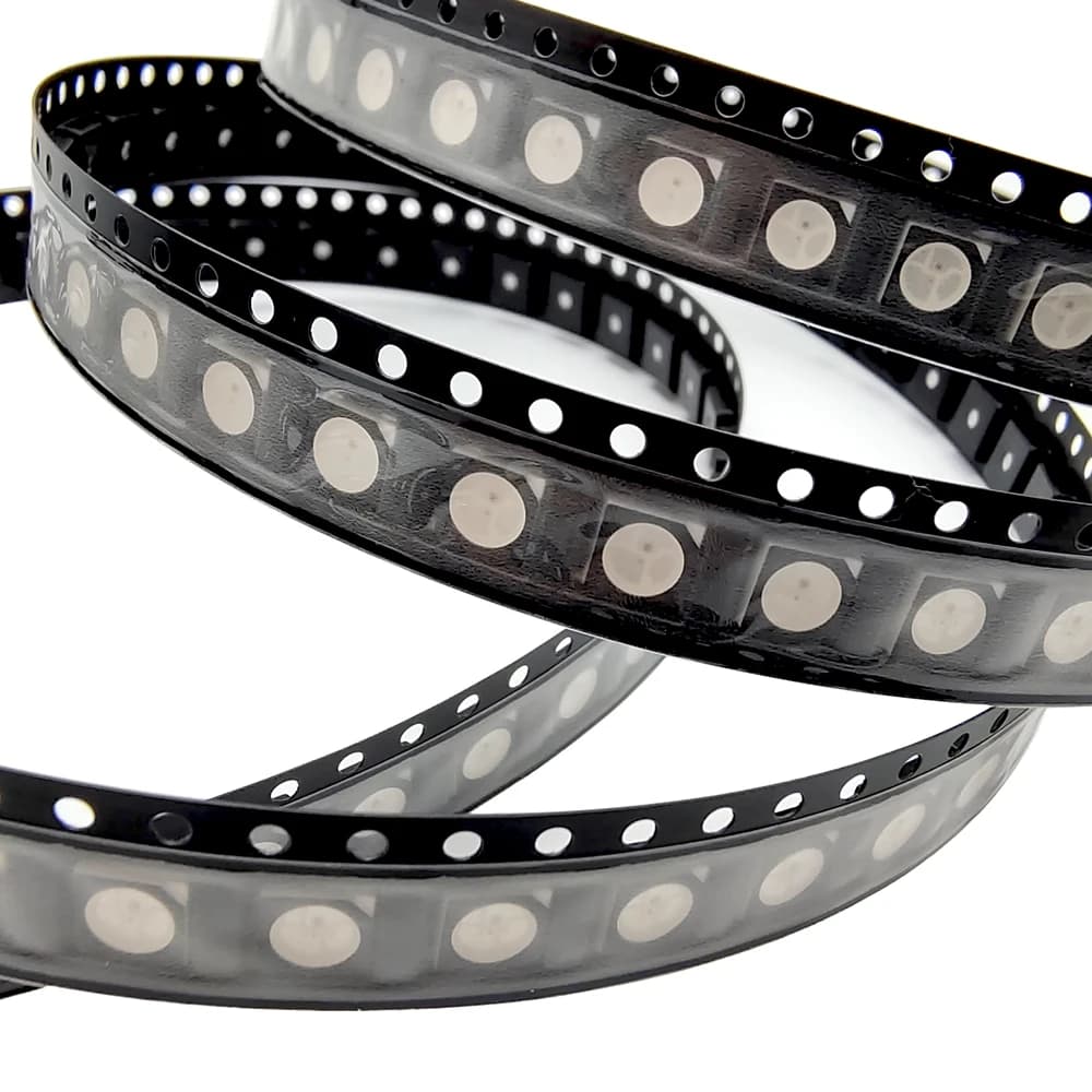 DC5V WS2812B SMD RGB Strip Light Chip Individually Addressable Pixels IC 5050 Black/White For Led Replacement Welding 10-1000PCS