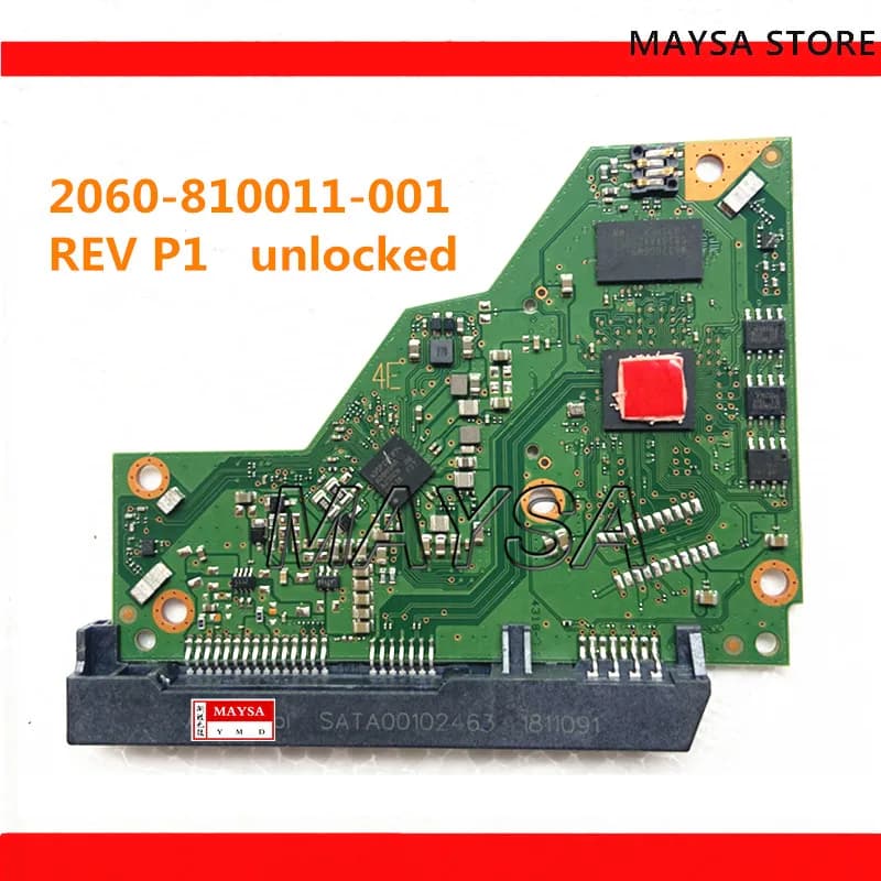 2060-810011 2060-810011-001 Unlocked PCB Lockless Circuit Decryption Logic Board for Hard Drive Disk Western Digital