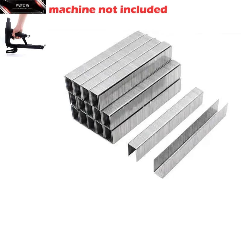 1222J 1215J Graffette a forma di U per codice Cucitrice Mobili Chiodatrice pneumatica Parti Divano domestico Mobili in legno per incorniciatura Tacker