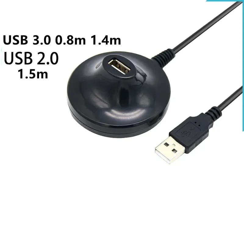 Cavo di aggancio per Dock station di prolunga da maschio A femmina USB 3.0 da 0.8m USB 2.0 1.5m