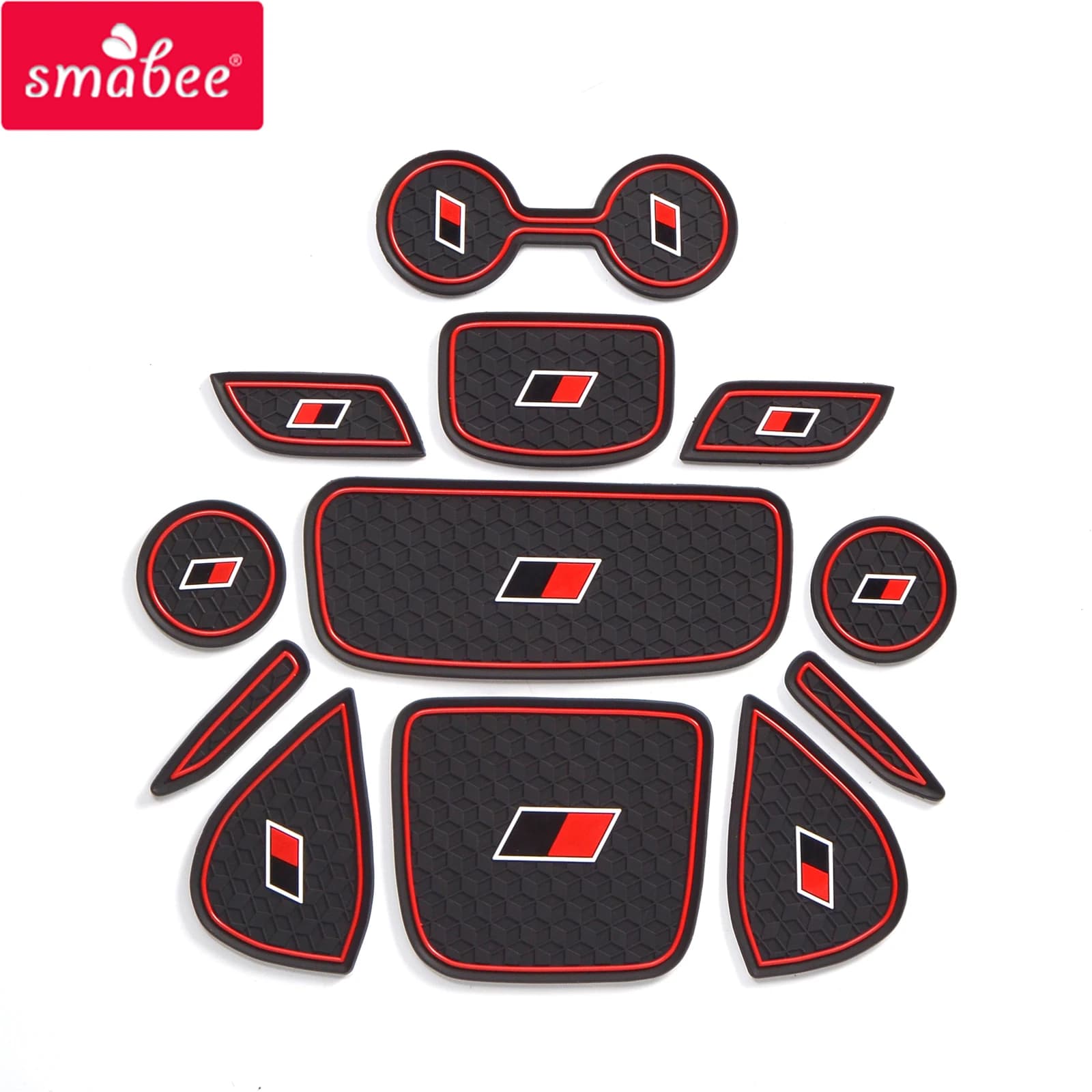 Anti-slip slot for Smabee gate for Toyota Yaris GR 2020 2021 groove bearing accessories for PVC Hybrid Sports Style