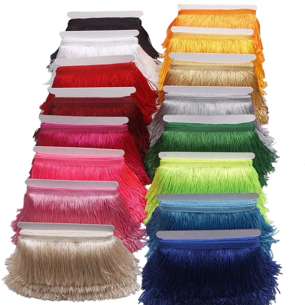 10 metri 15 cm lungo nappa frangia trim nastro di pizzo nappe per tende abiti frange per cucire finiture accessori artigianato