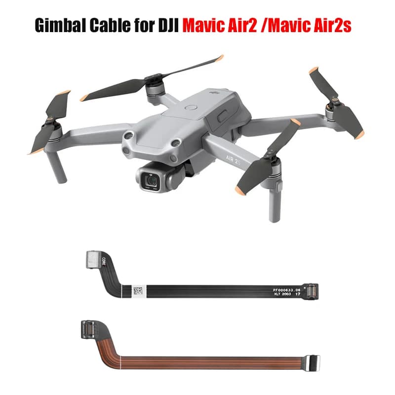 Cavo Flessibile per Gimbal, Cavo Piatto a Nastro per Riparazione Fotocamera Drone DJI Mavic Air2/Air2s