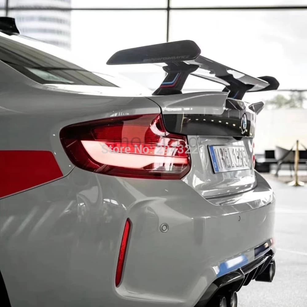 M Performance Style per BMW M1 M3 M4 M5 M6 F10 F30 G30 GT spoiler Spoiler posteriore in fibra di carbonio ala tronco Boot Cover Car Styling
