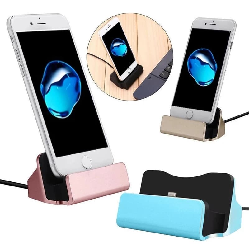 Dock station USB C tipo C supporto di ricarica per Huawei P30 P40 Pro Samsung Galaxy S9 S10 S20 Plus caricabatterie USB per telefono Xiaomi