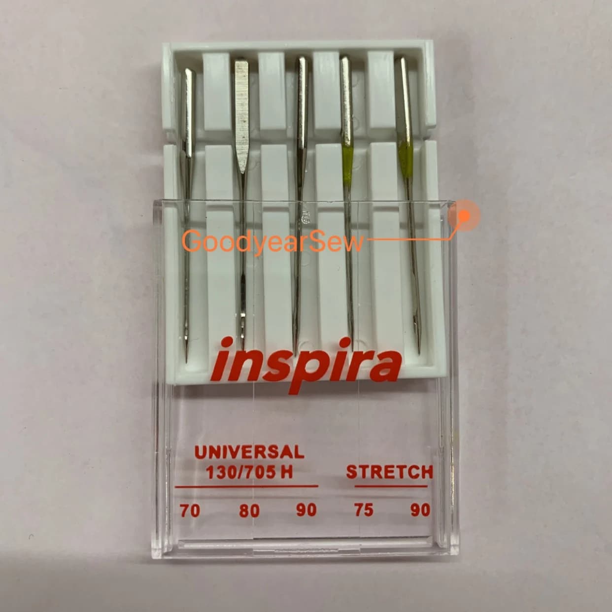 Ago per macchina da cucire domestica Inspira 130 705H confezione completa vichinga pfaff ago originale 130/705H