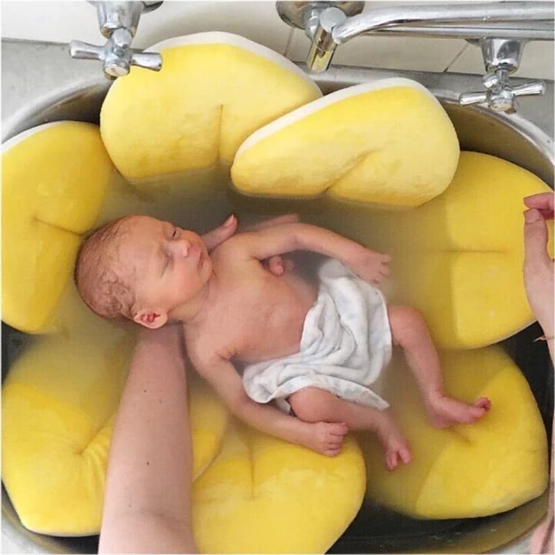 Prodotti per la cura del bambino vasca da bagno/cuscini cuscino da bagno galleggiante per neonati cuscino da bagno pieghevole supporto per tappetino per neonati