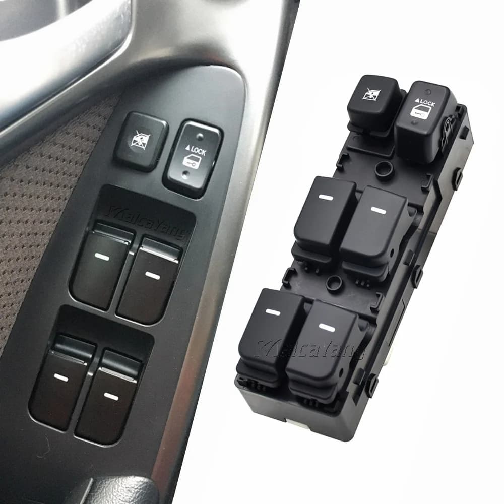 Interruttore alzacristallo elettrico Interruttore in vetro per porta anteriore sinistra adatto per FORTE Cerato 93570-1X000 car styling di buona qualità 935701 X000