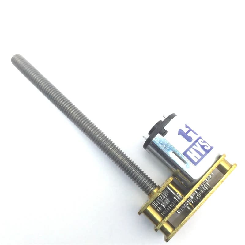 Motori Elettrici Mini 1024-N20 M4 55mm, 3V 6V DC 12 Volt, Micro Motore DC Reversibile con Riduttore in Metallo