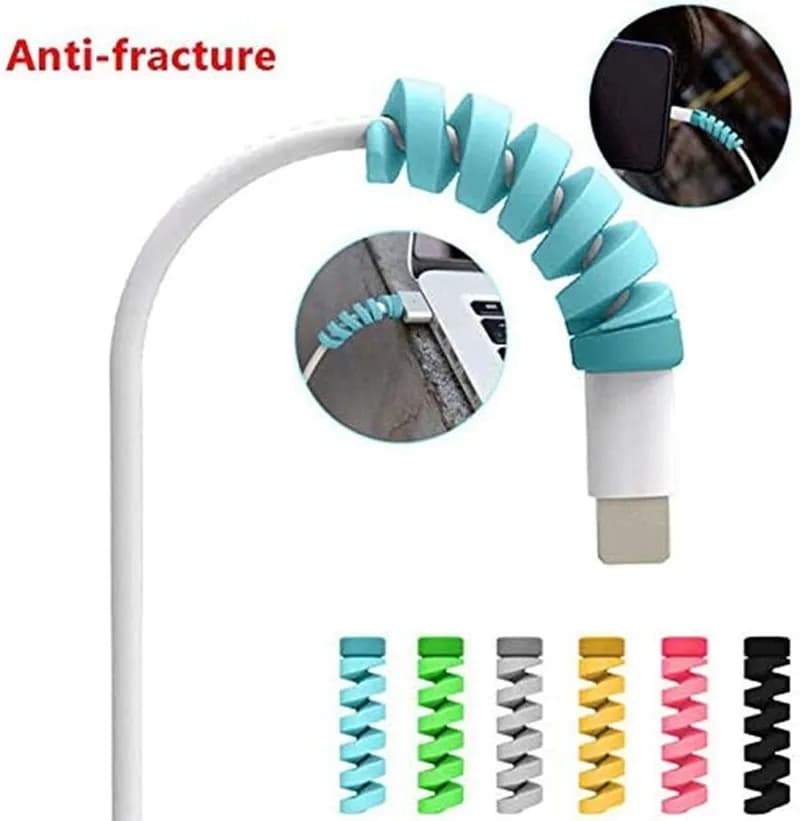 Protezione per cavo di ricarica per telefoni fascette fermacavi Clip per avvolgicavo per Mouse caricatore USB gestione cavo organizer per cavi