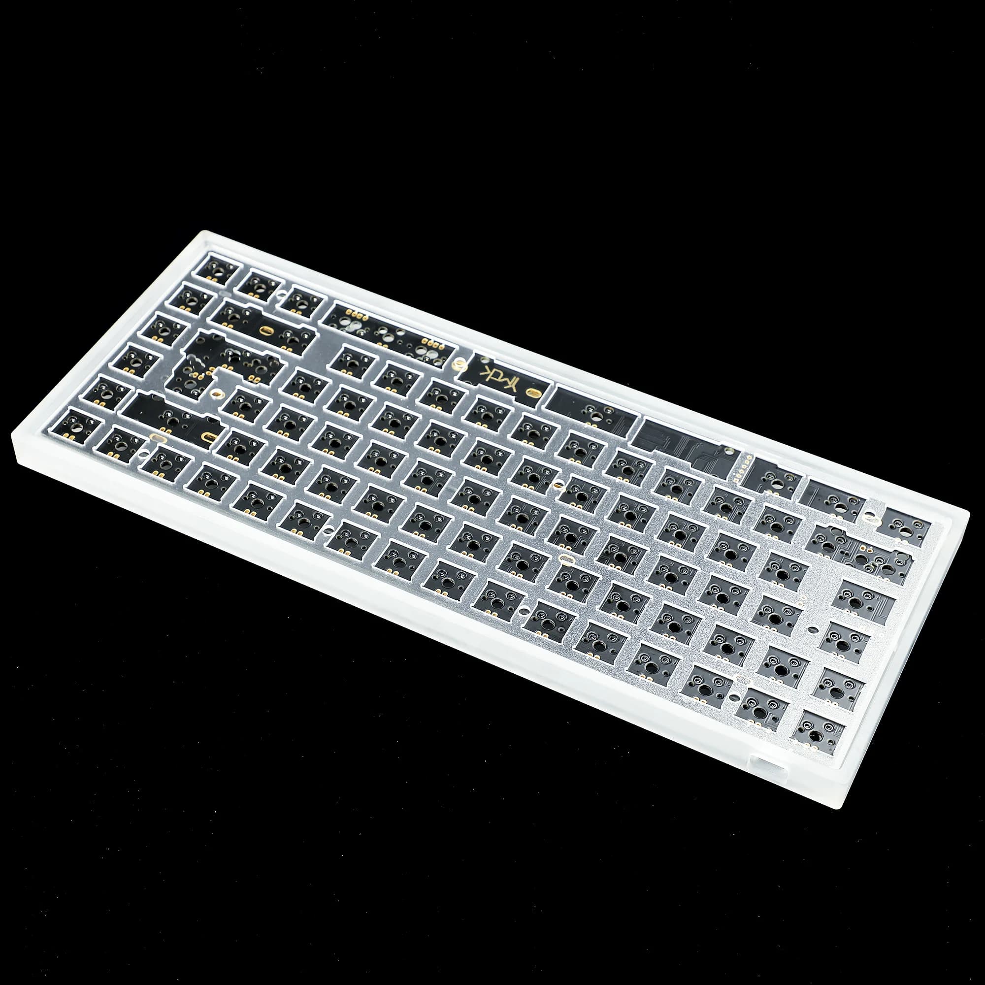 75% 84 PC Plate policarbonato ANSI ISO Layout per KBD75 YMD75 V1 V2 V3 PCB Case 75 V3 tastiera meccanica tastiere per Laptop