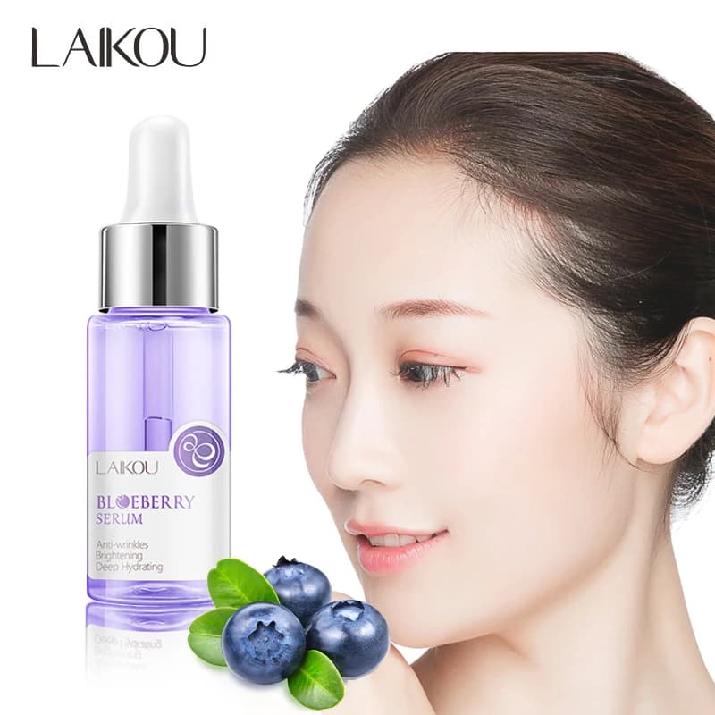 LAIKOU mirtillo siero viso idratante pelle idratante riparazione della pelle migliora la ruvidità levigante acido ialuronico cura della pelle